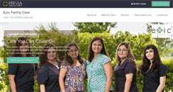 Desktop Screenshot of epicfamilycare.com